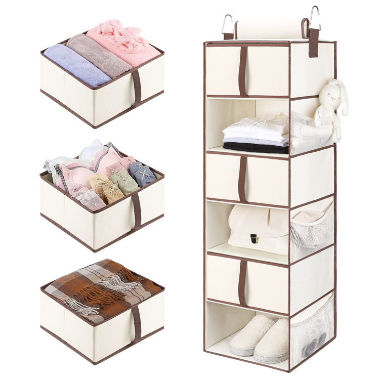 Rebrilliant Lannis Fabric Hanging Organizer Wayfair.co.uk